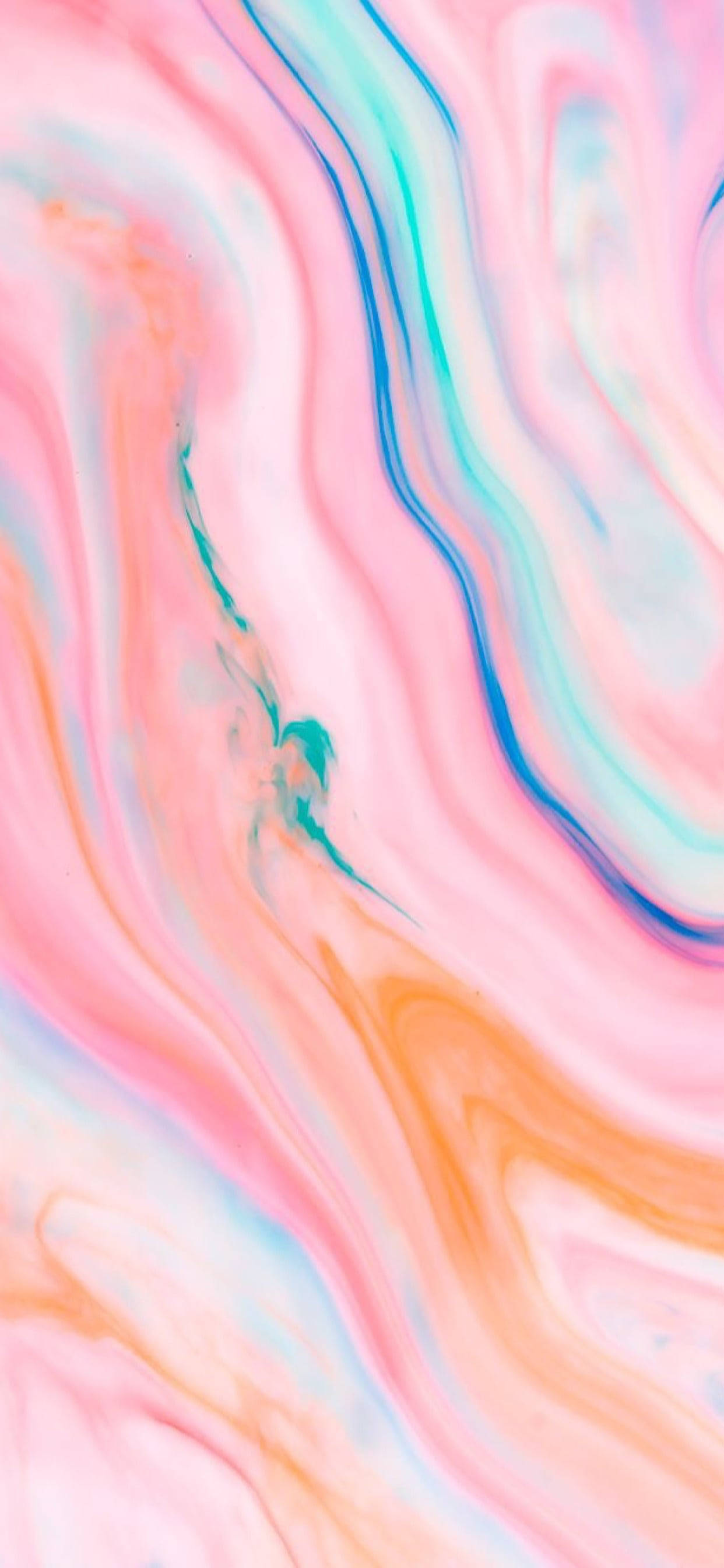 marbled, cute, pastel colors, 2K Phone Wallpaper