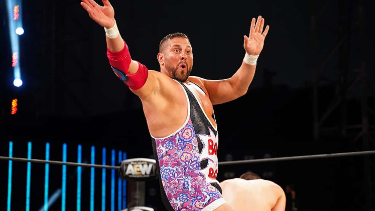 Colt Cabana, A E W, wrestling ring, HD Desktop Wallpaper