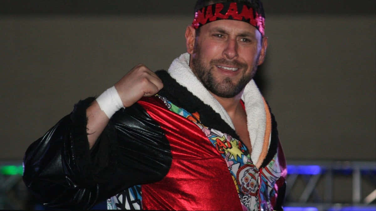 Colt Cabana, red black and colorful jacket, red headband, SD Desktop Wallpaper