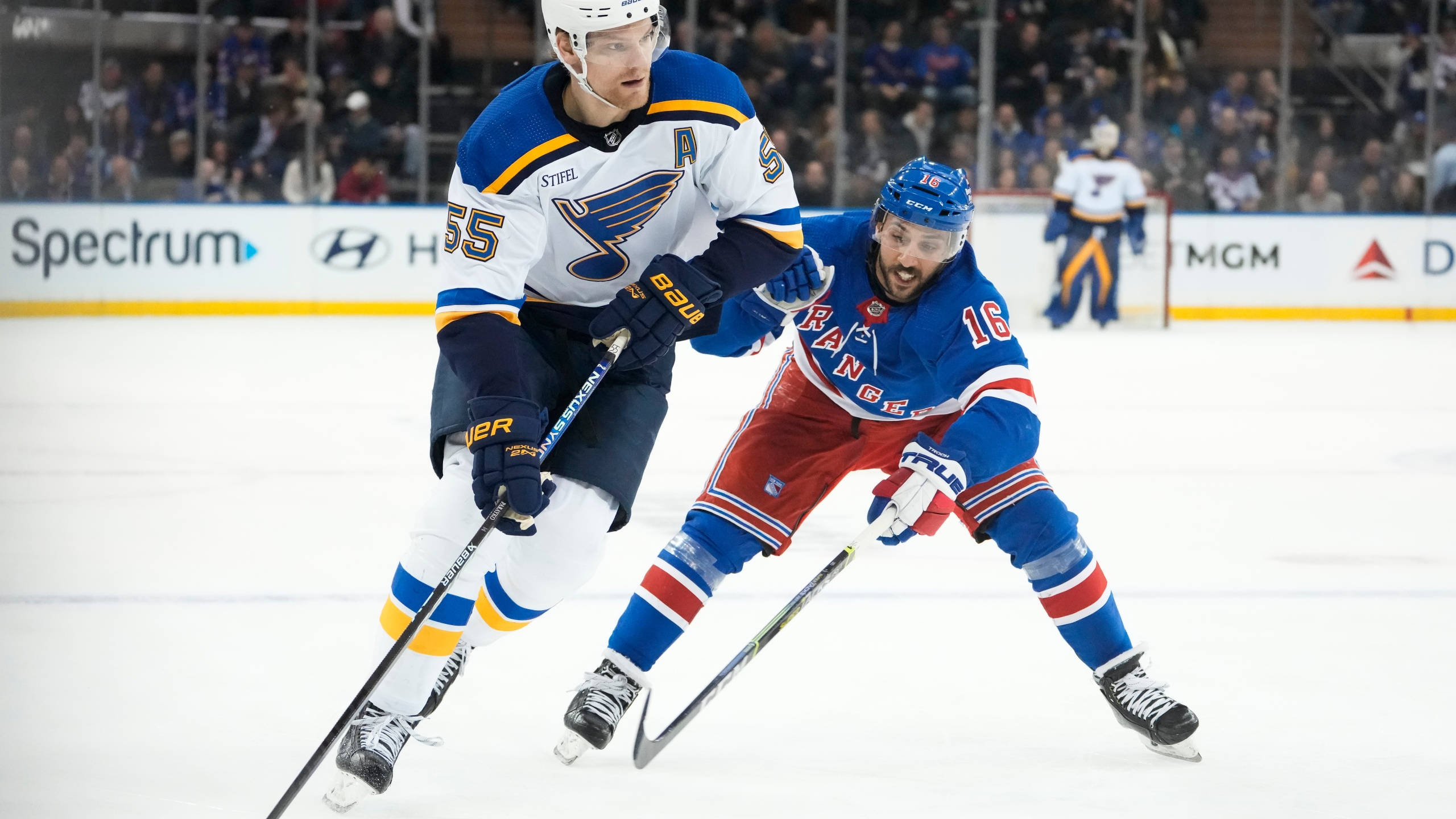 Colton Parayko, hockey players, puck control, 2K Desktop Wallpaper