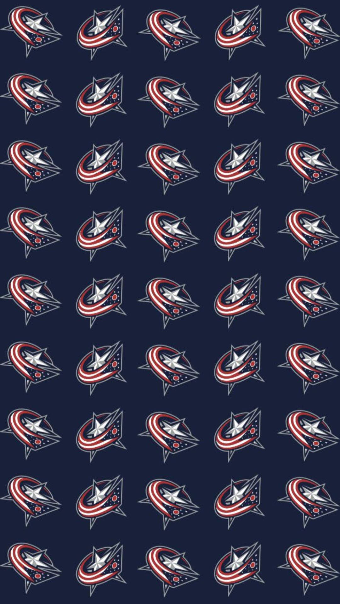 Columbus Blue Jackets, dark navy, red, Full HD Phone Wallpaper