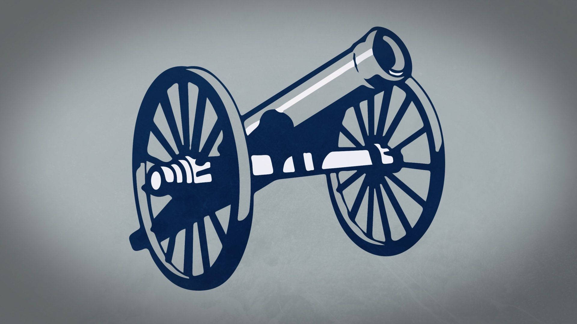 Columbus Blue Jackets, navy blue, two-wheeled cannon, Full HD Desktop Wallpaper