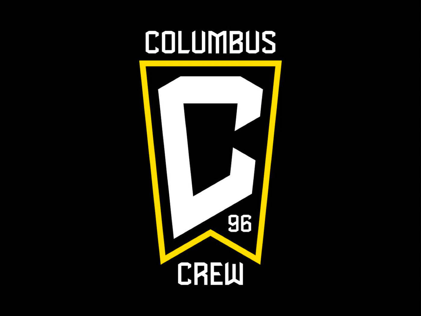 Columbus Crew, white, yellow, HD Desktop Wallpaper