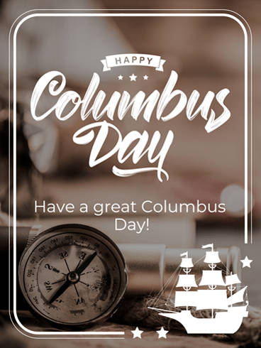 Columbus Day, vintage compass, sepia-toned, SD Phone Wallpaper