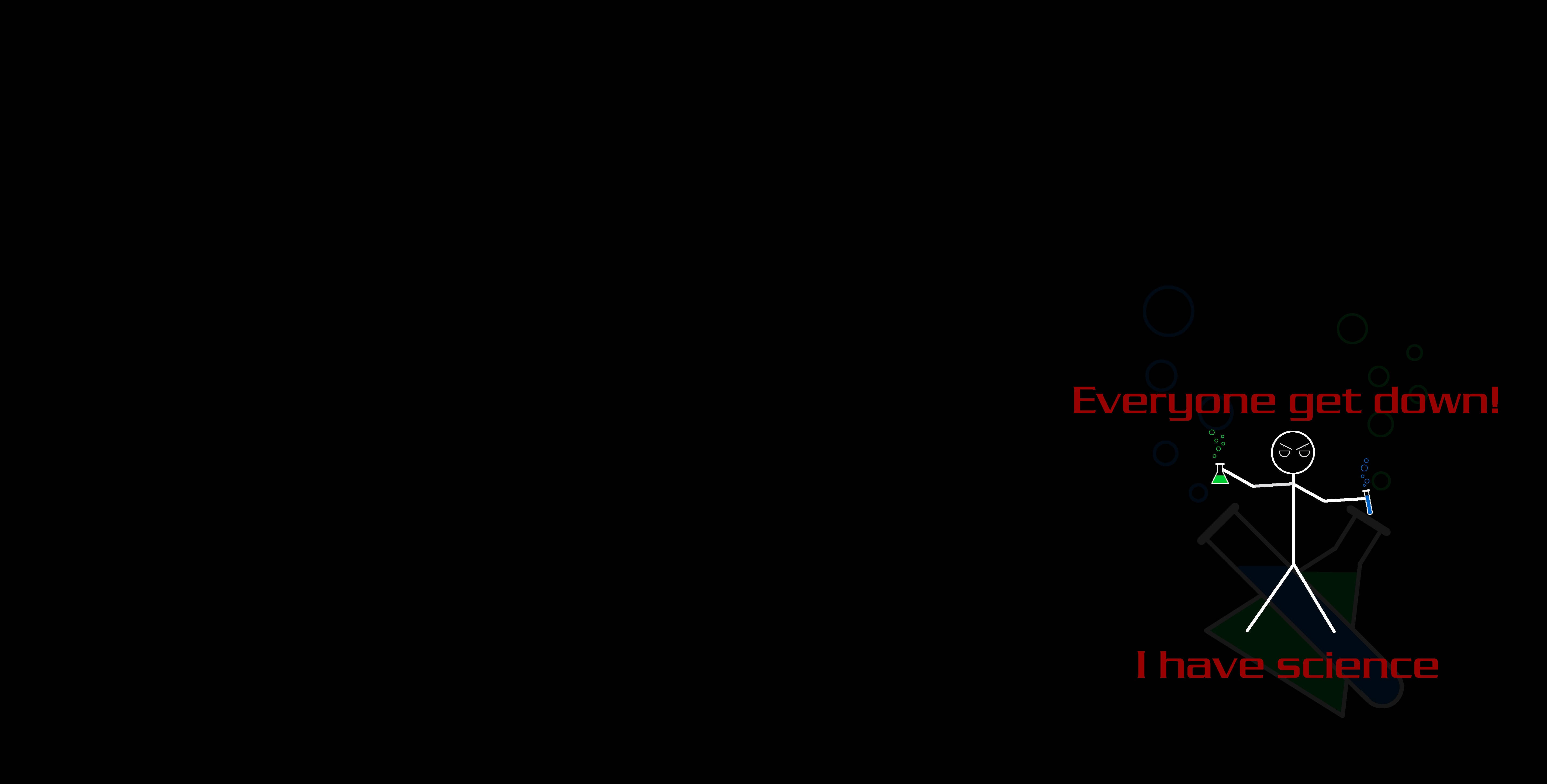 stick figure, thermometer, test tubes, 5K Desktop Wallpaper