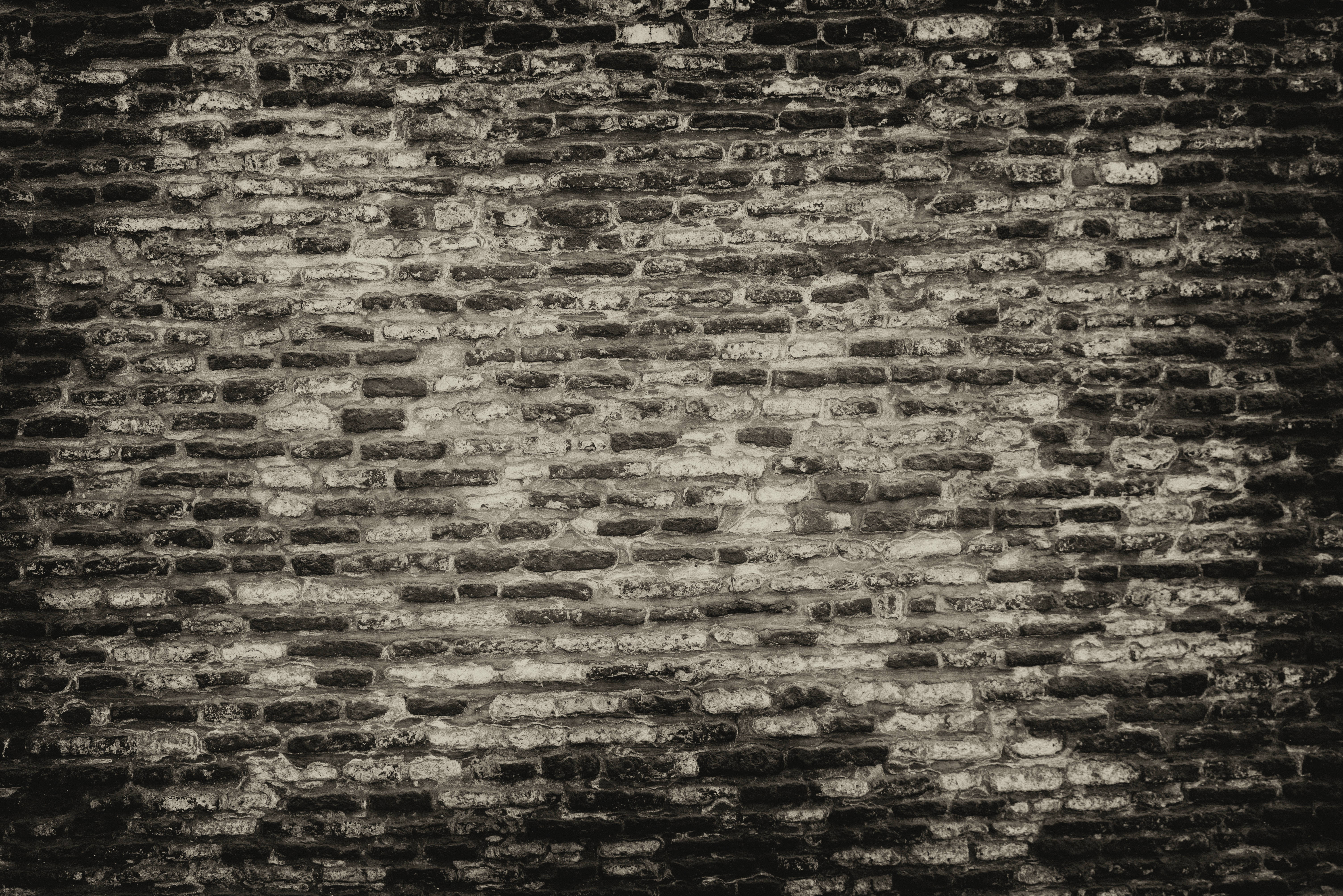 concrete texture, old brick, weathered brick wall, 5K Desktop Wallpaper