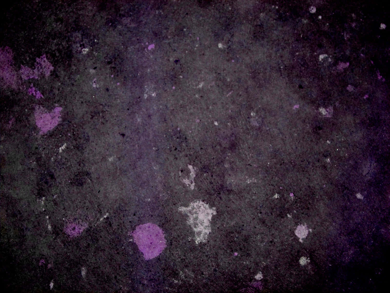 purple grunge aesthetic, dark textured surface, purple and white paint splatters, HD Desktop Wallpaper