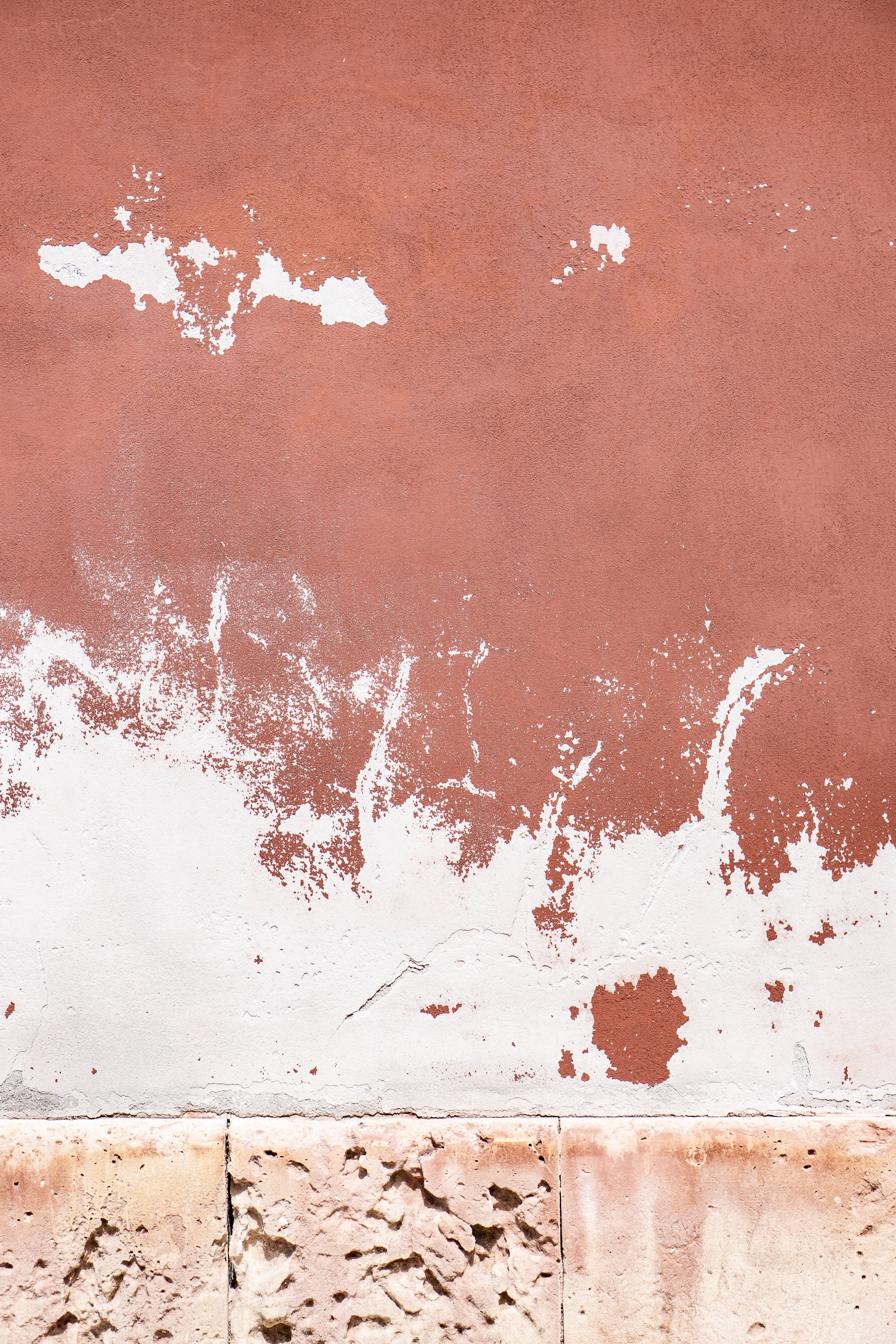 concrete texture, pink abstract, terracotta wall, 5K Phone Wallpaper