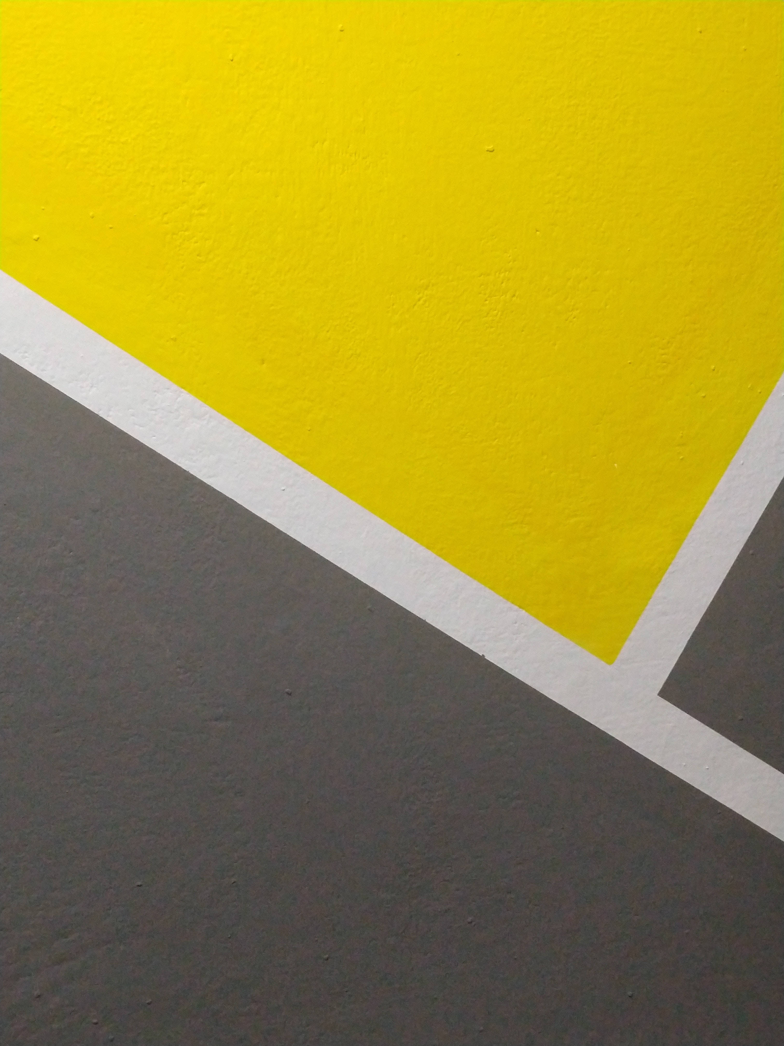 concrete texture, angled lines, bright yellow, 4K Phone Wallpaper