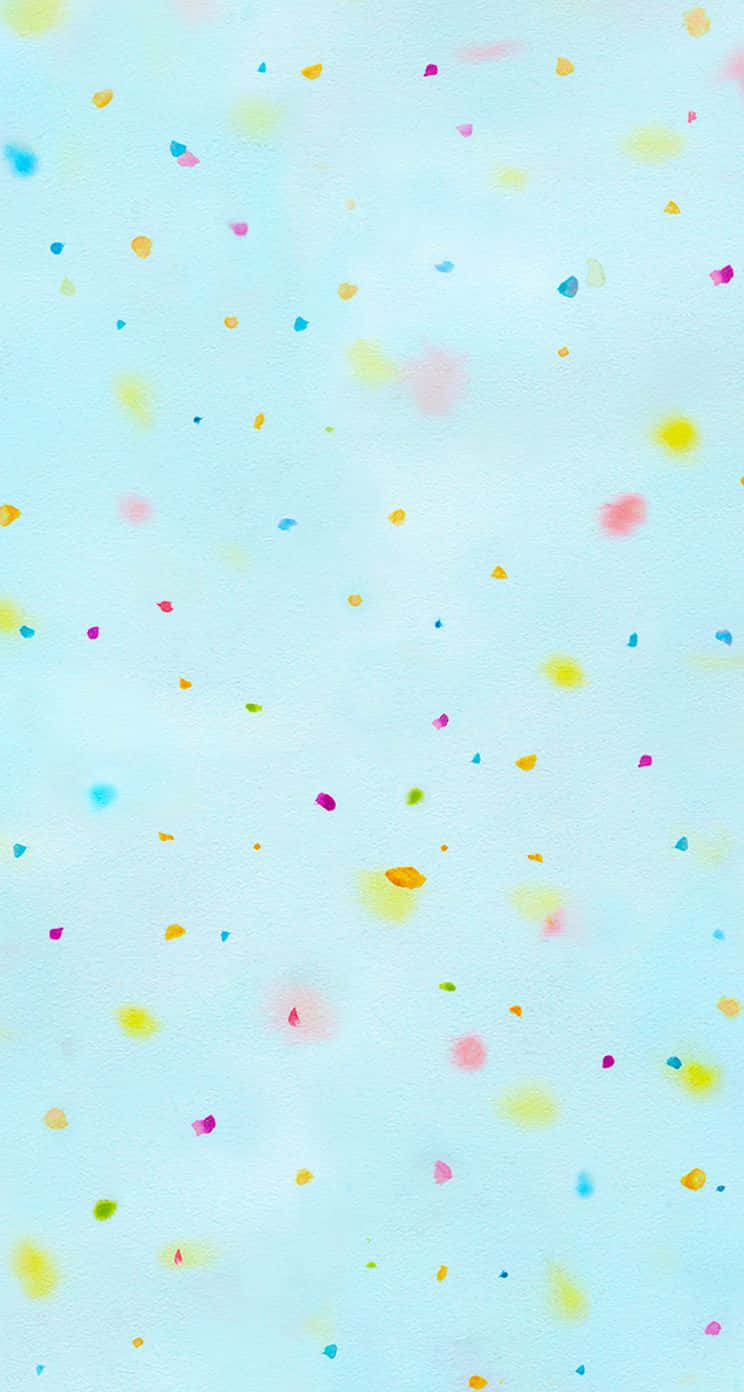 iPhone 5s, Colorul Confetti, pastel blue, HD Phone Wallpaper