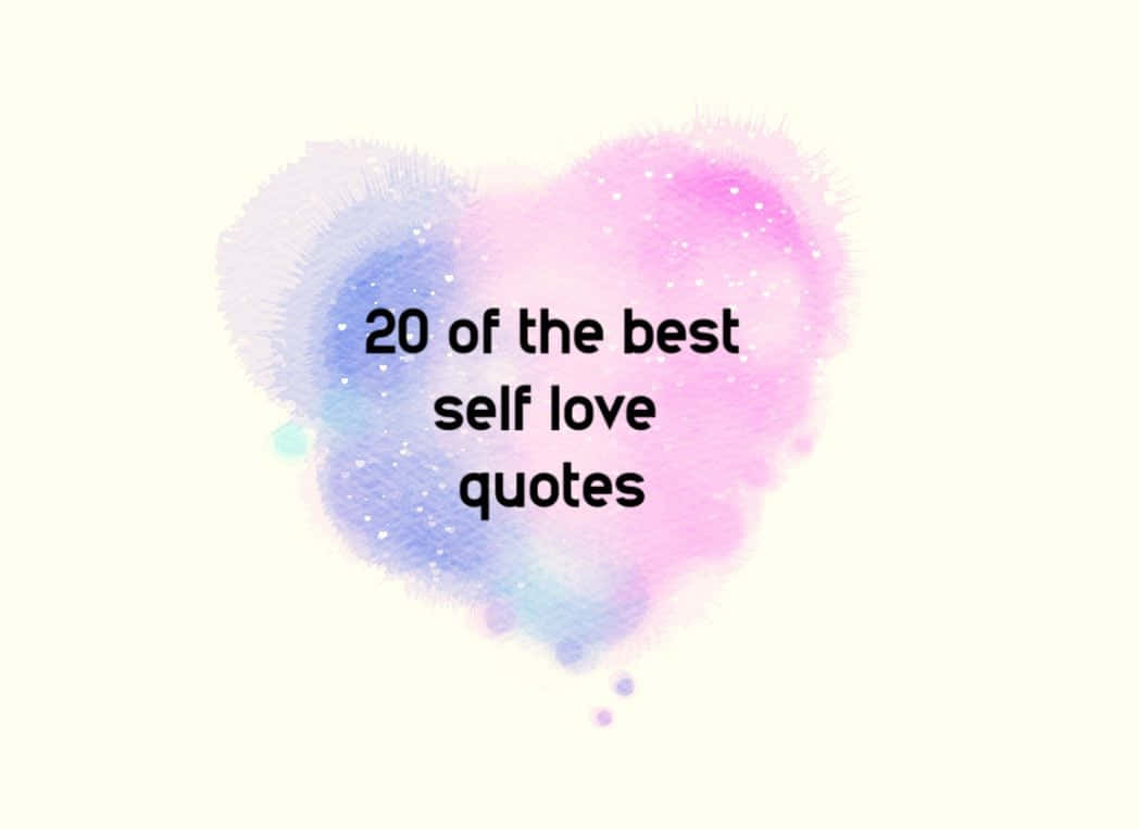 Confidence, 20 of the best self love quotes, pink and blue, SD Desktop Wallpaper