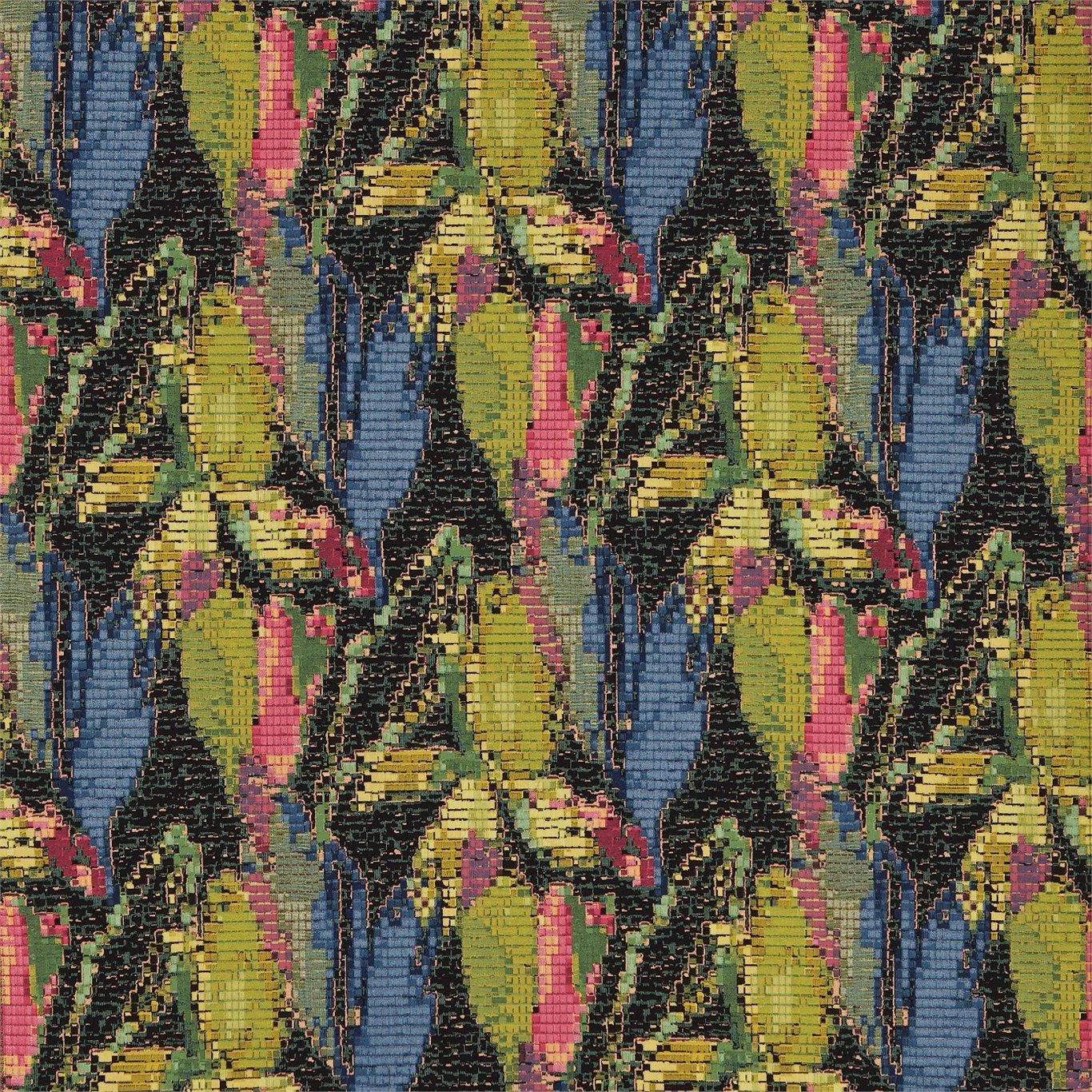 Harlequin Fabric, Congo, pixelated mosaic, HD Desktop Wallpaper