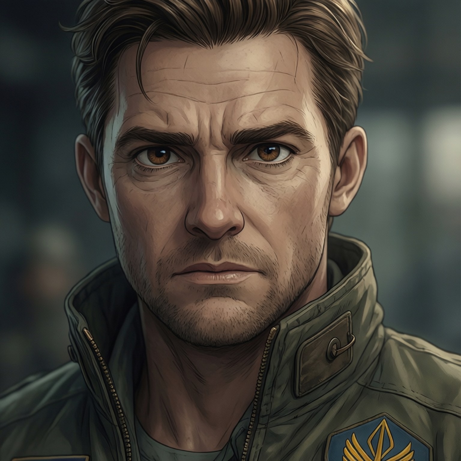 Connie Springer, determined look, HD Desktop Wallpaper