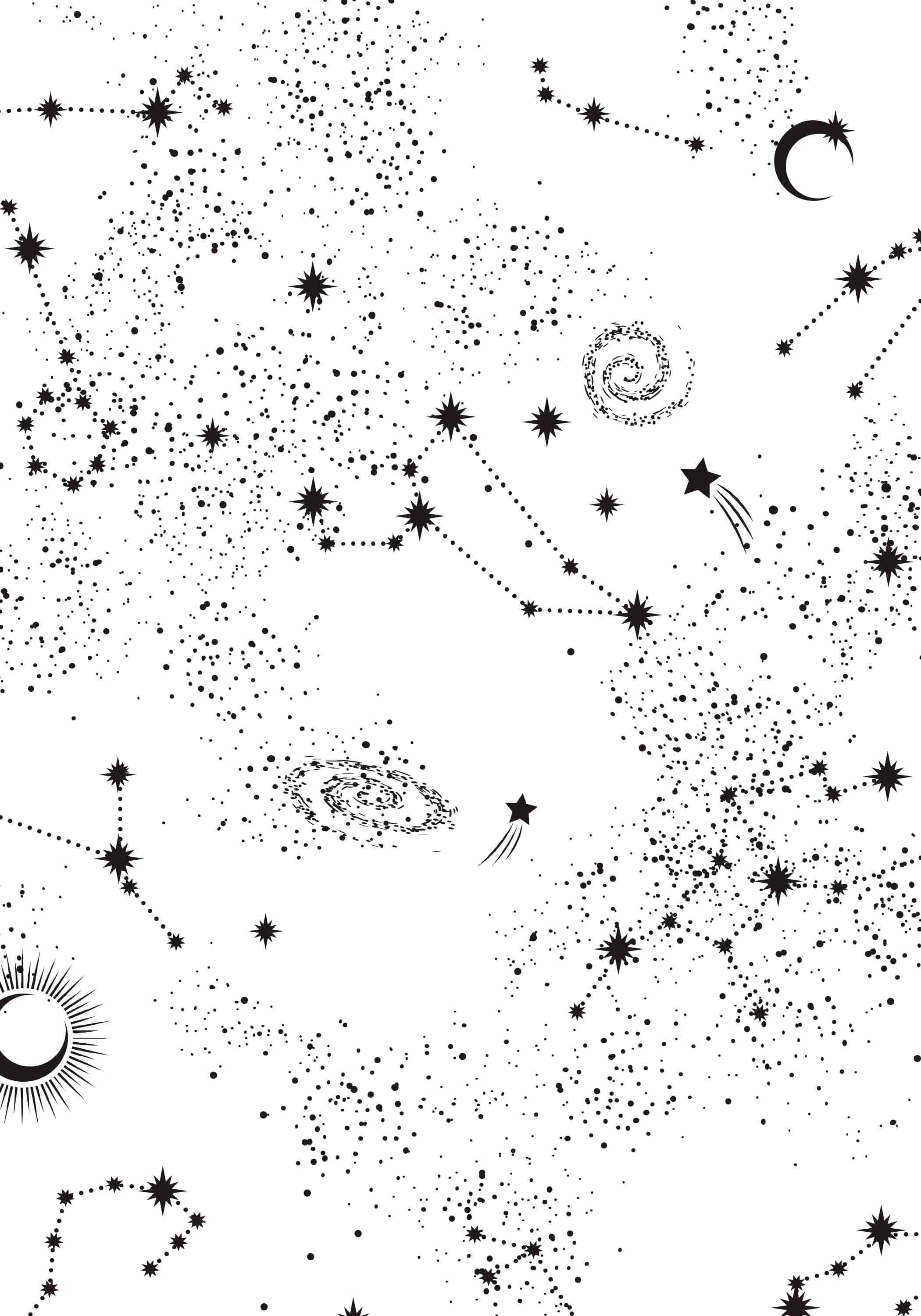 Constellations, Night Sky, stars, 2K Phone Wallpaper