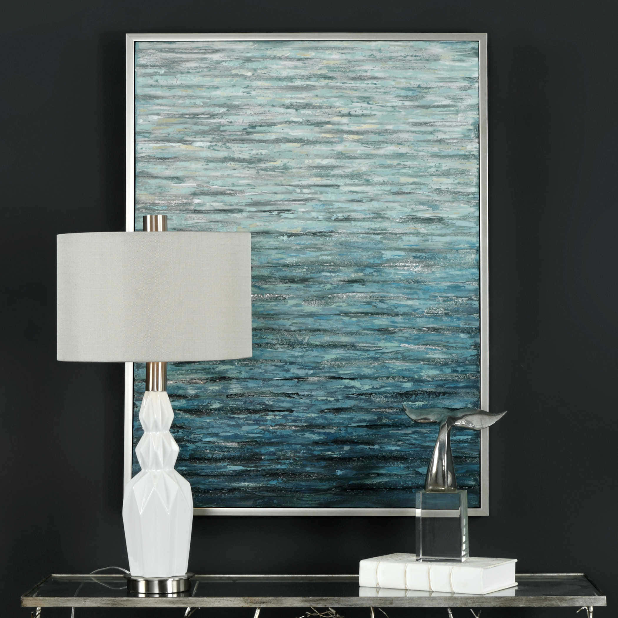 Uttermost, Filtered Modern Art 34368, white geometric lamp, Full HD Desktop Wallpaper
