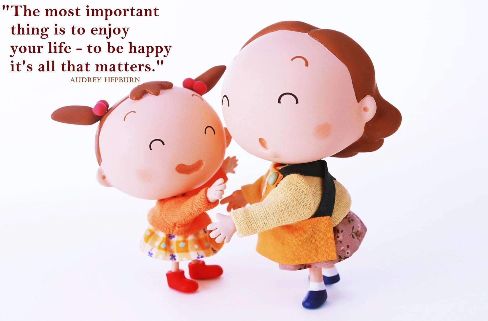 Contentment, 1920 x 1266, cartoon-style dolls, Full HD Desktop Wallpaper
