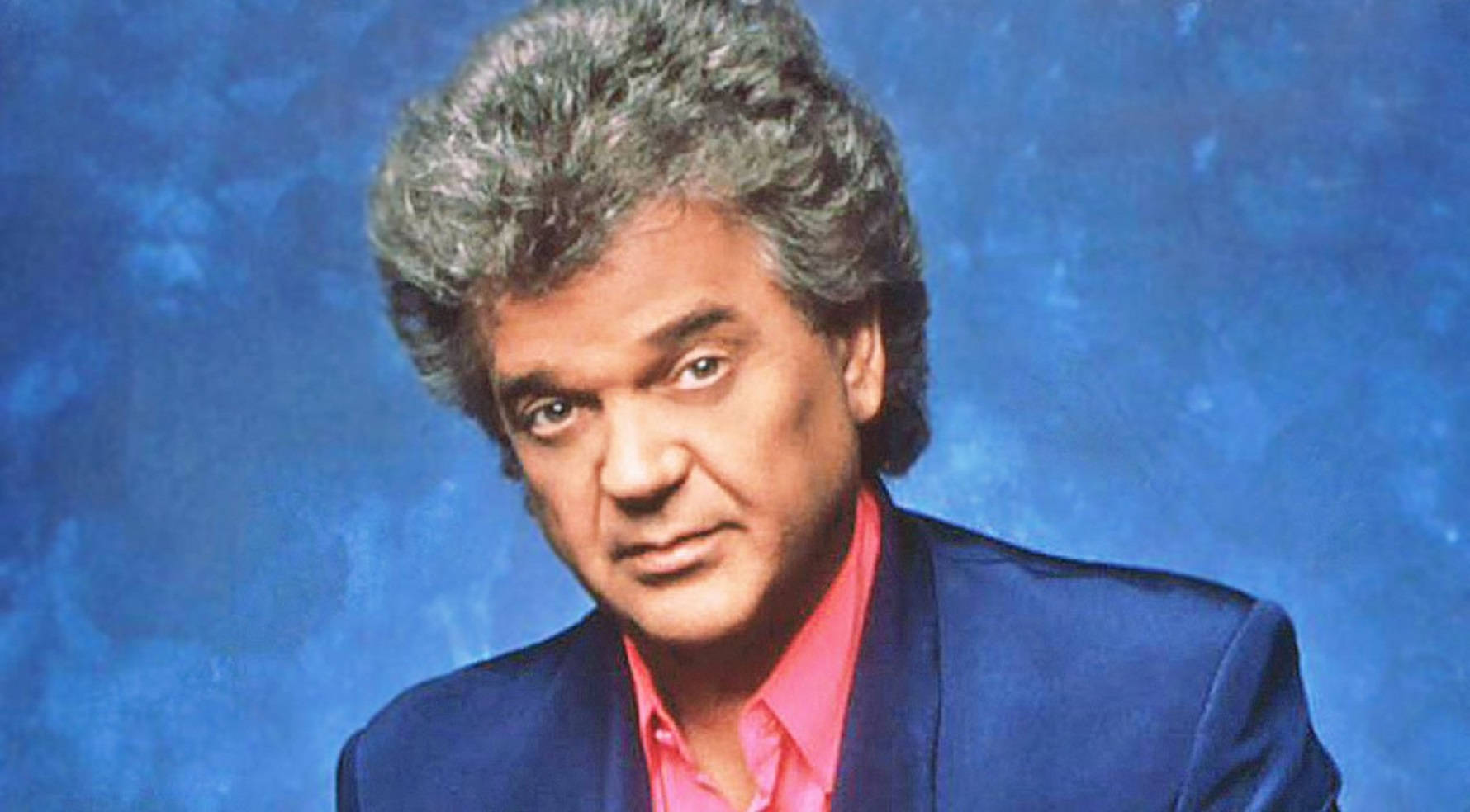 Conway Twitty, blue suit, pink shirt, HD Desktop Wallpaper