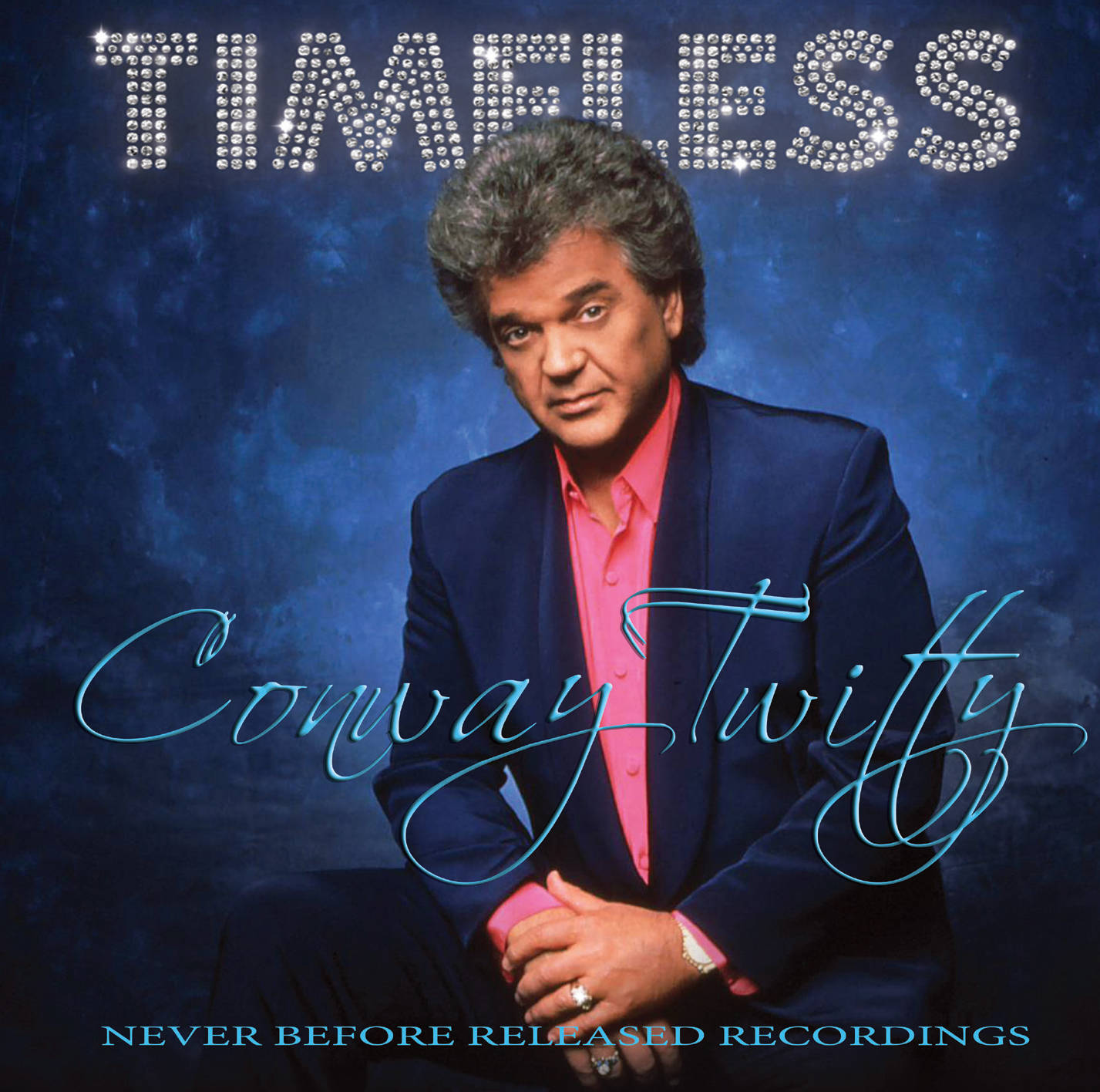 Conway Twitty, dark suit, pink shirt, HD Desktop Wallpaper