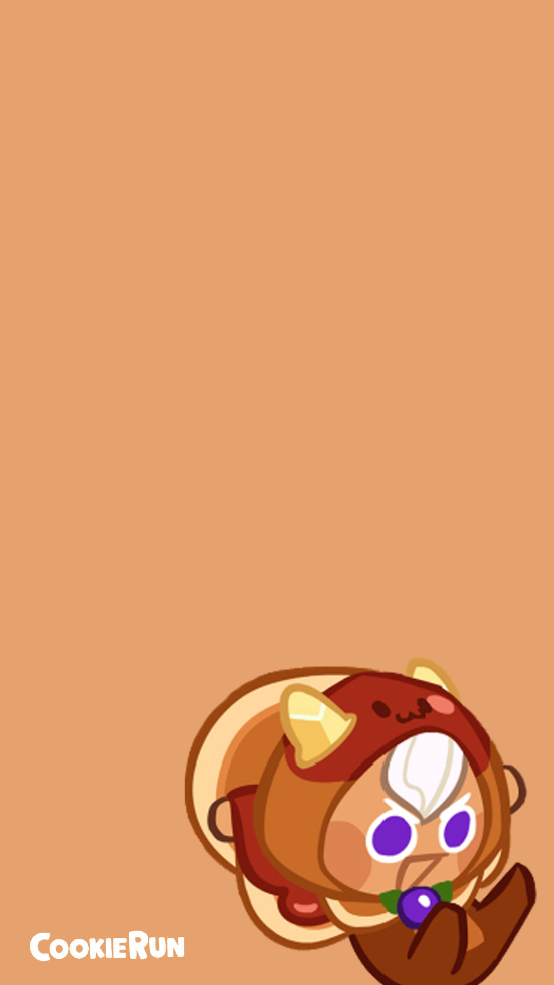 Cookie Run Kingdom, purple eyes, red hat, Full HD Phone Wallpaper