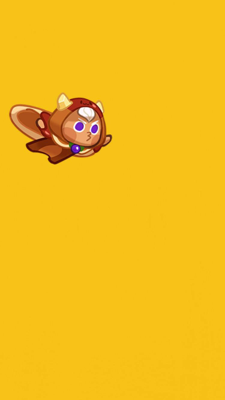 Cookie Run Kingdom, flying pancake, cartoon squirrel, HD Phone Wallpaper