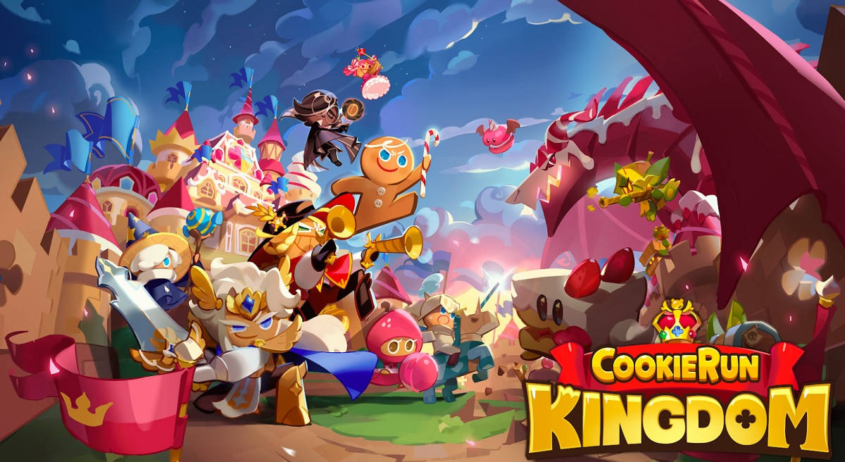 Cookie Run Kingdom, action rpg, whimsical kingdom, SD Desktop Wallpaper