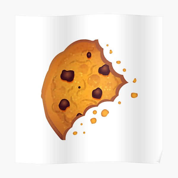 Cookie Swirl C, chocolate chip cookie, crumbs, SD Desktop Wallpaper