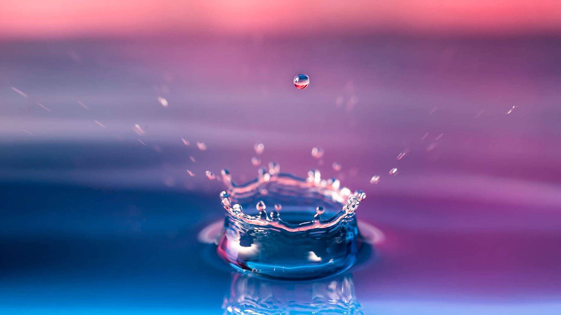 cool 3d water, water droplet, splash, Full HD Desktop Wallpaper