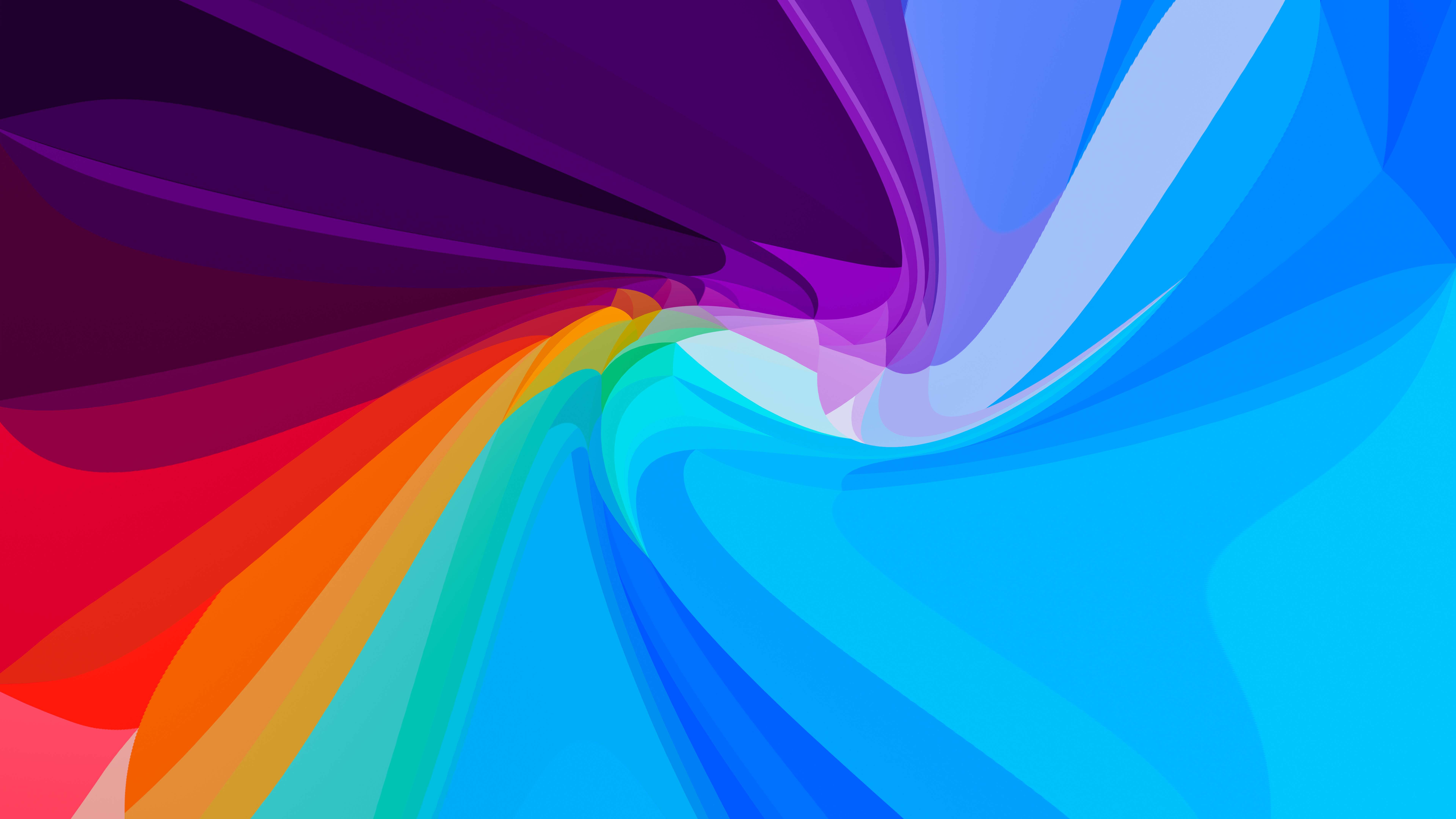 neon orange, green, blue, 8K Desktop Wallpaper