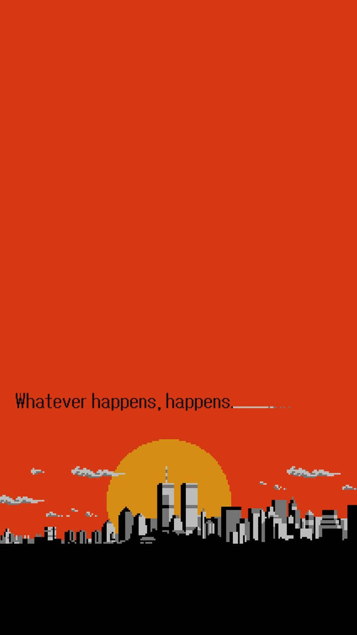 Cool Aesthetic, sunset, orange sun, Full HD Phone Wallpaper