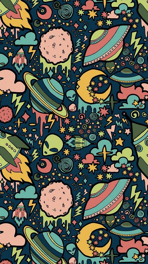 Cool Alien, celestial figures, aliens, SD Phone Wallpaper