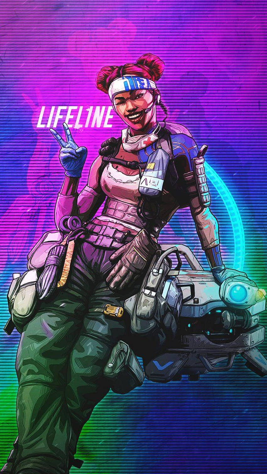 Apex Legends, female soldier, futuristic gear, HD Phone Wallpaper