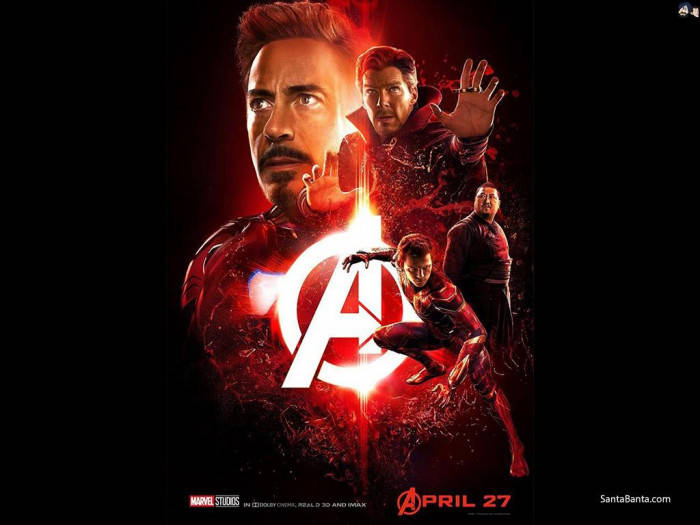 Cool Avengers, red, glowing red energy, SD Desktop Wallpaper