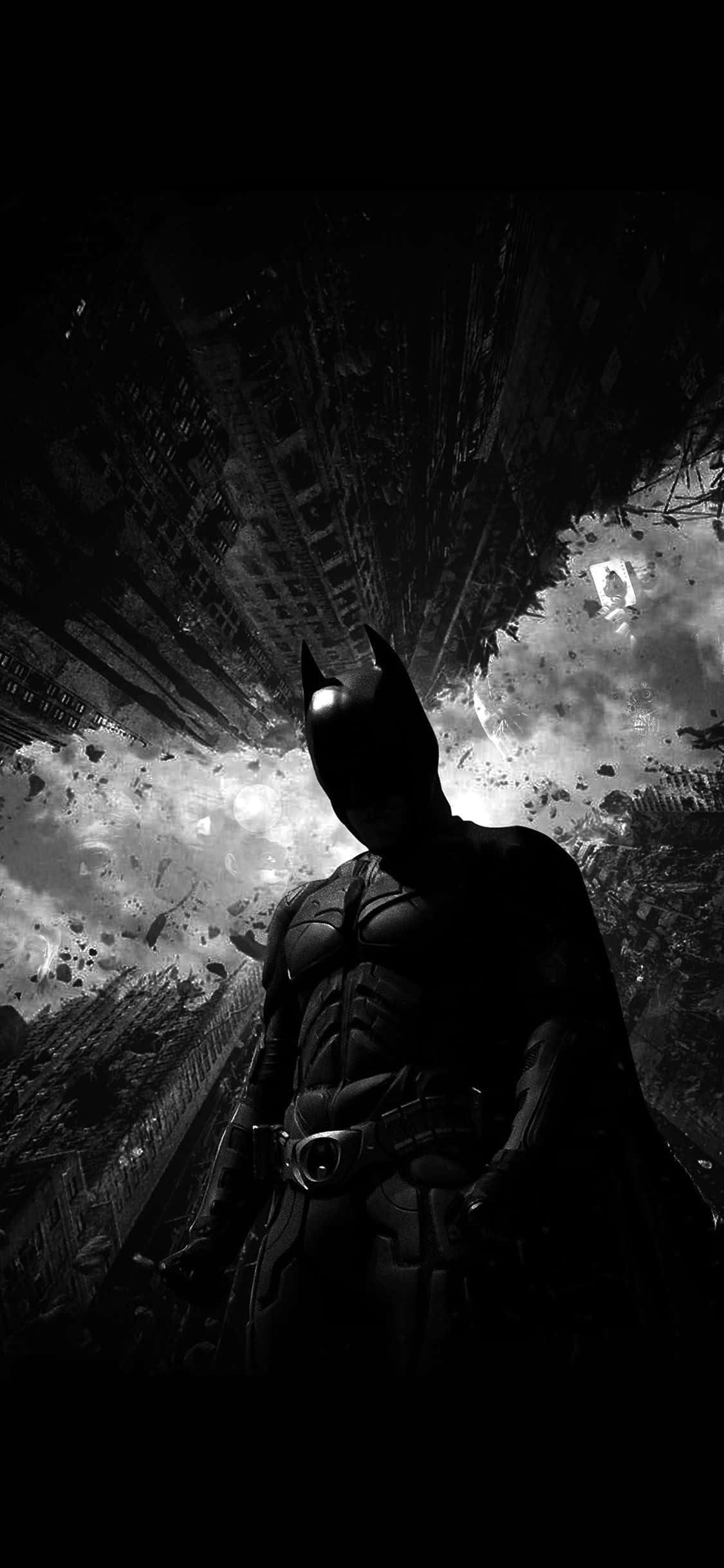 Cool Batman, Batman, silhouette, Full HD Phone Wallpaper