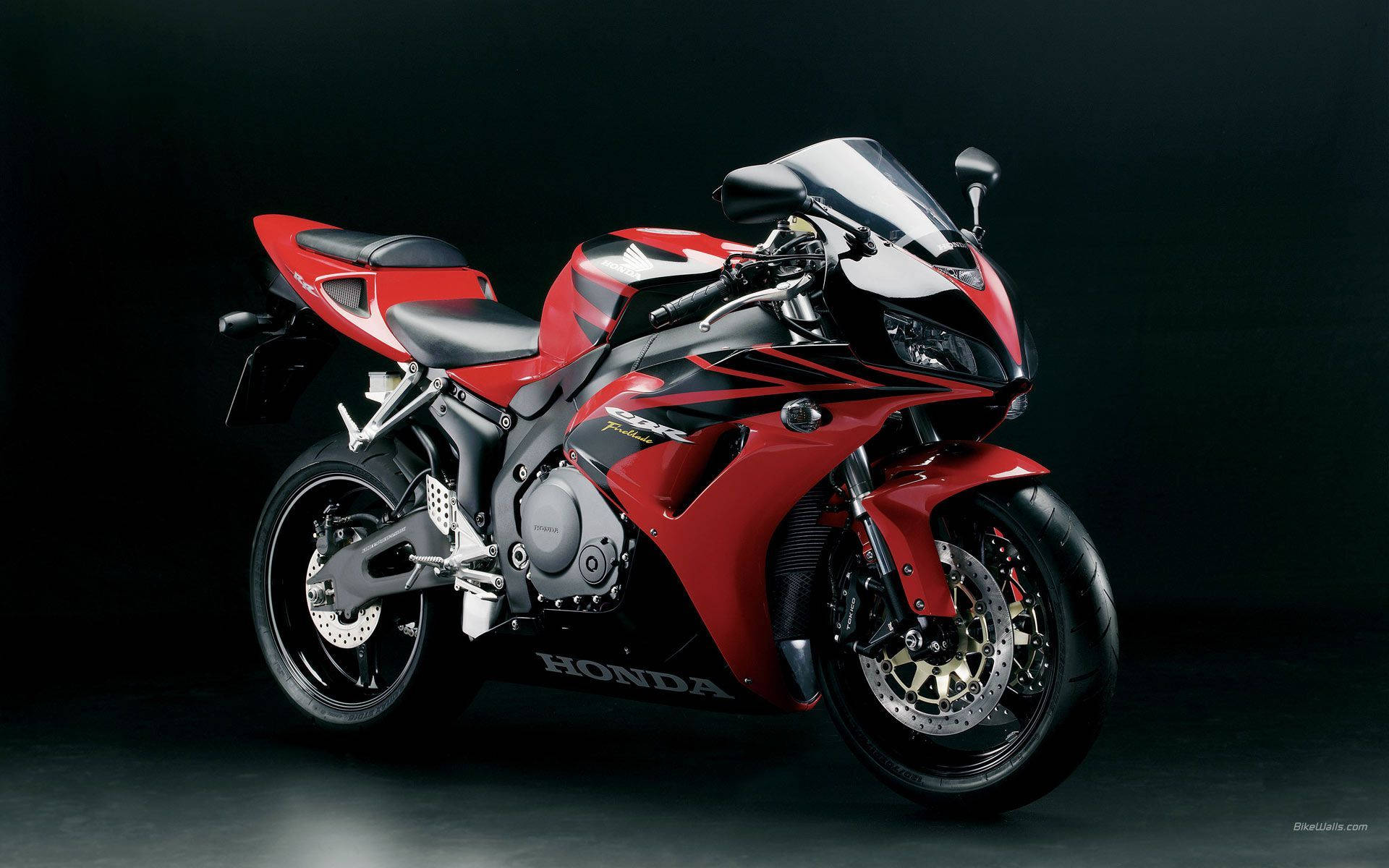 2006 Honda CBR1000RR, red and black, sleek, Full HD Desktop Wallpaper