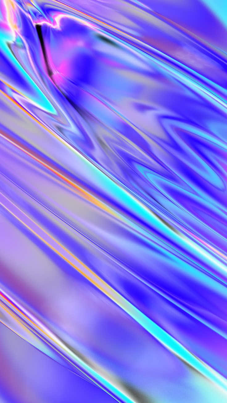 Cool Blue Abstract iPhone, neon, purple blue, HD Phone Wallpaper