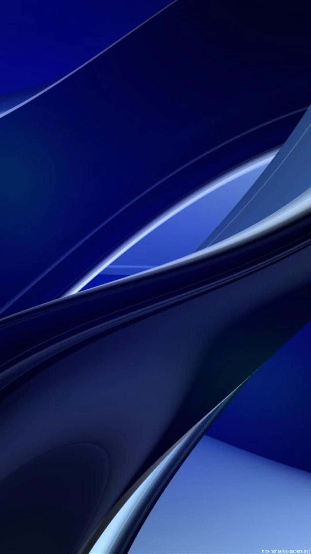 cool blue abstract iphone, deep blue, silver, Full HD Phone Wallpaper