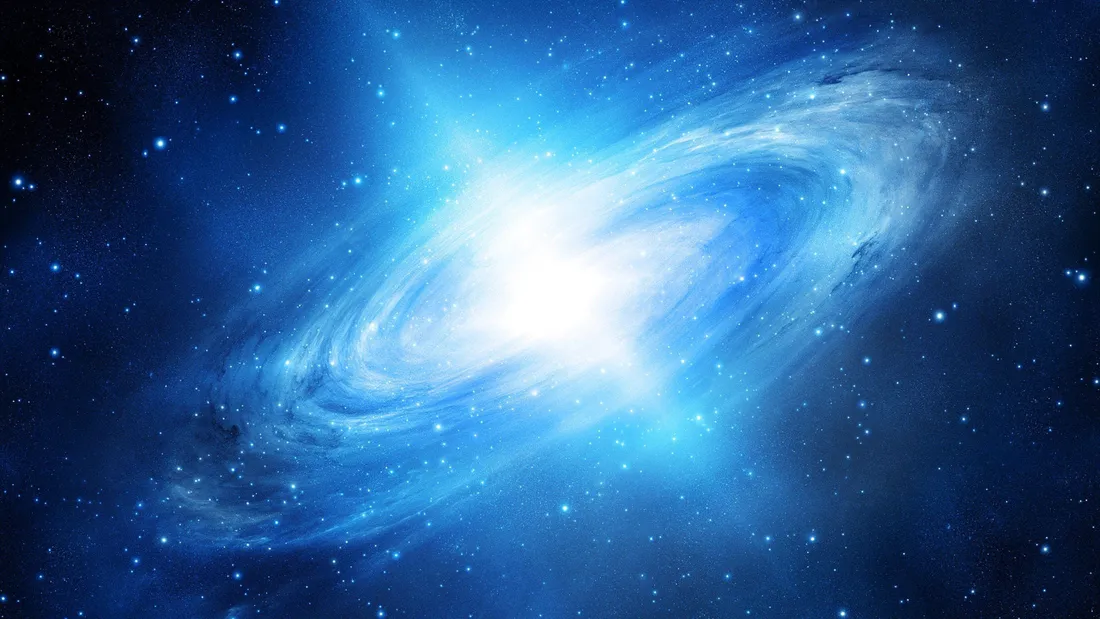 Cool Blue Galaxy