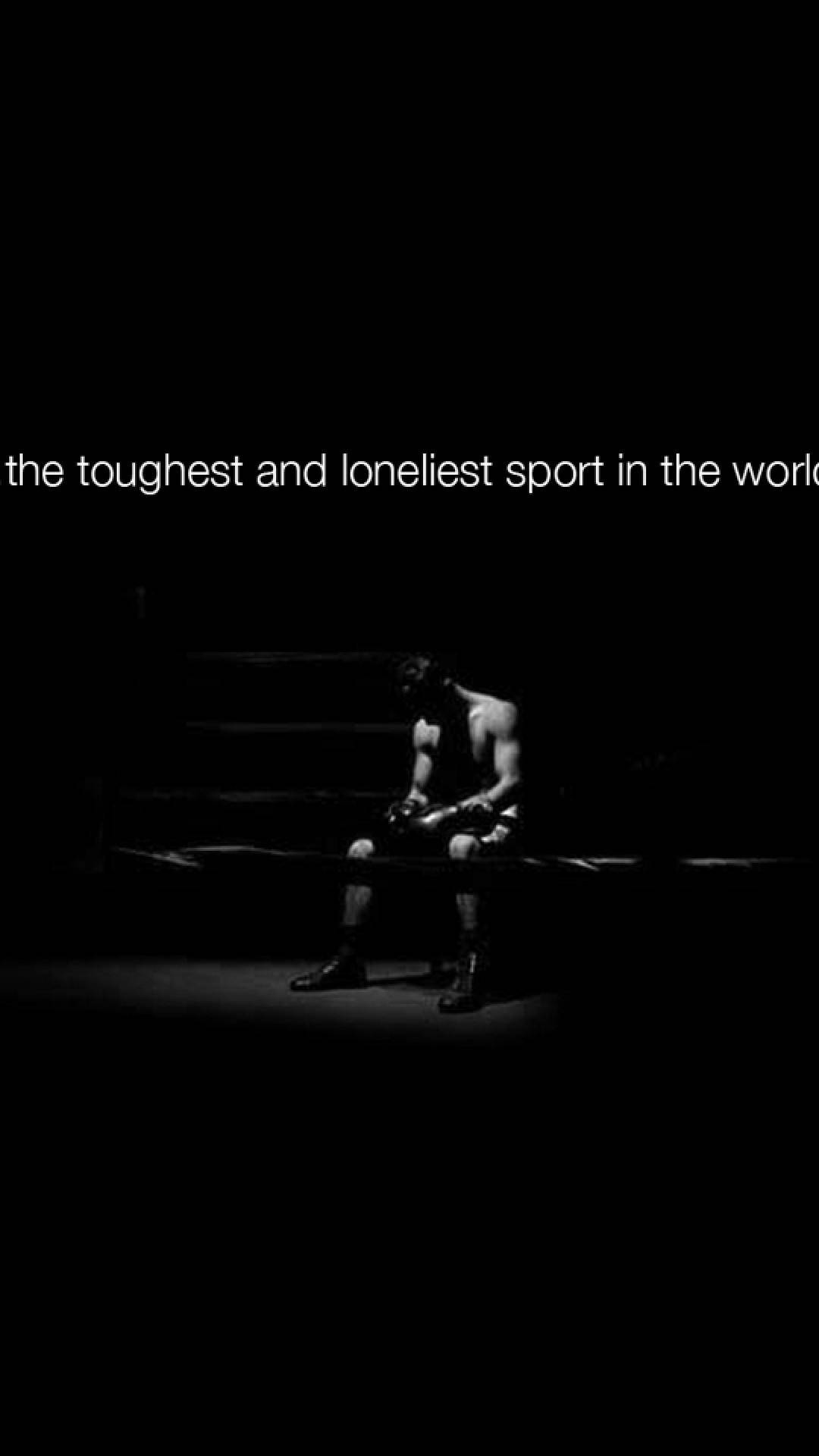 Cool Boxing, ring rope, spotlight, Full HD Phone Wallpaper
