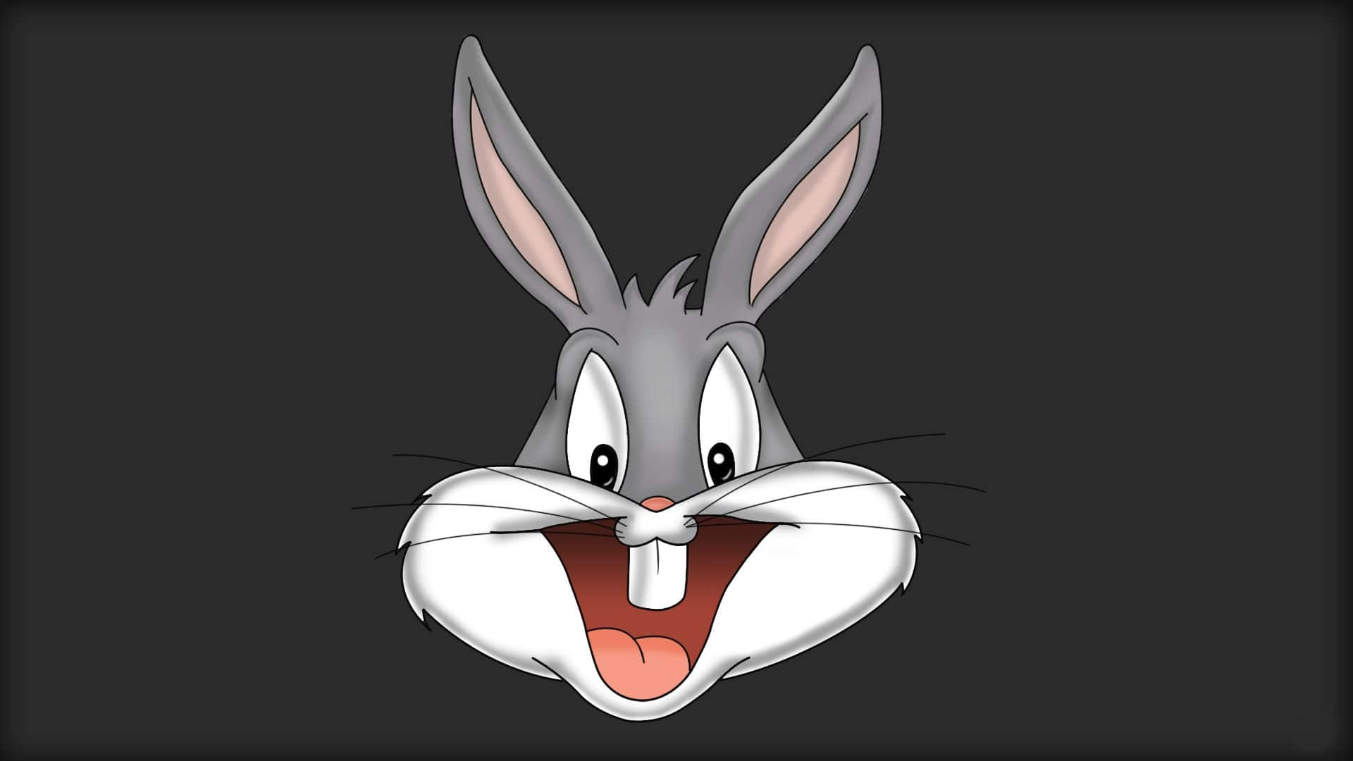 Bugs Bunny, cartoon rabbit, wide eyes, Full HD Desktop Wallpaper
