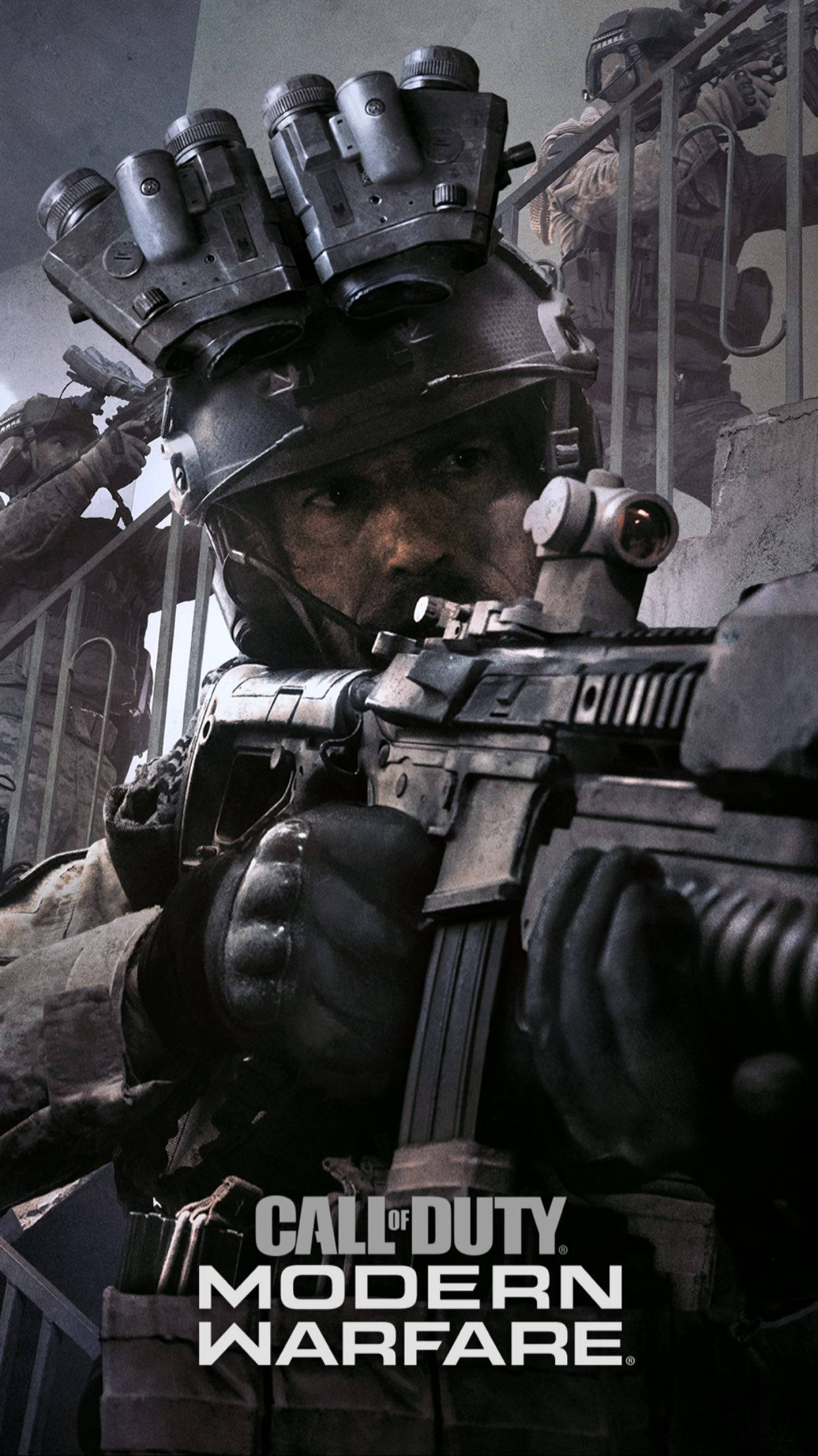 Call Of Duty Modern Warfare, soldiers, tactical gear, Full HD Phone Wallpaper