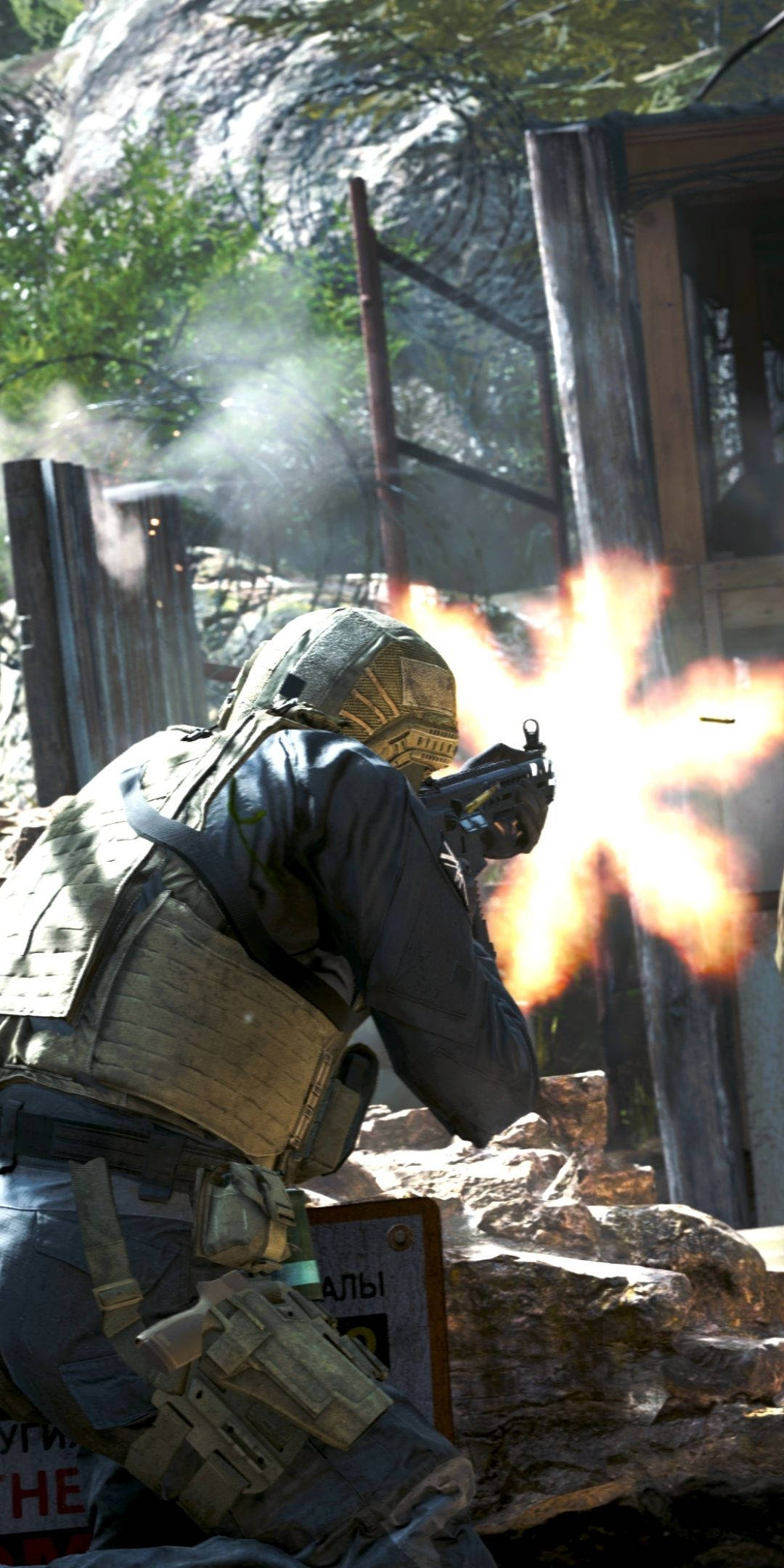 Call Of Duty Modern Warfare, soldier, tactical gear, Full HD Phone Wallpaper