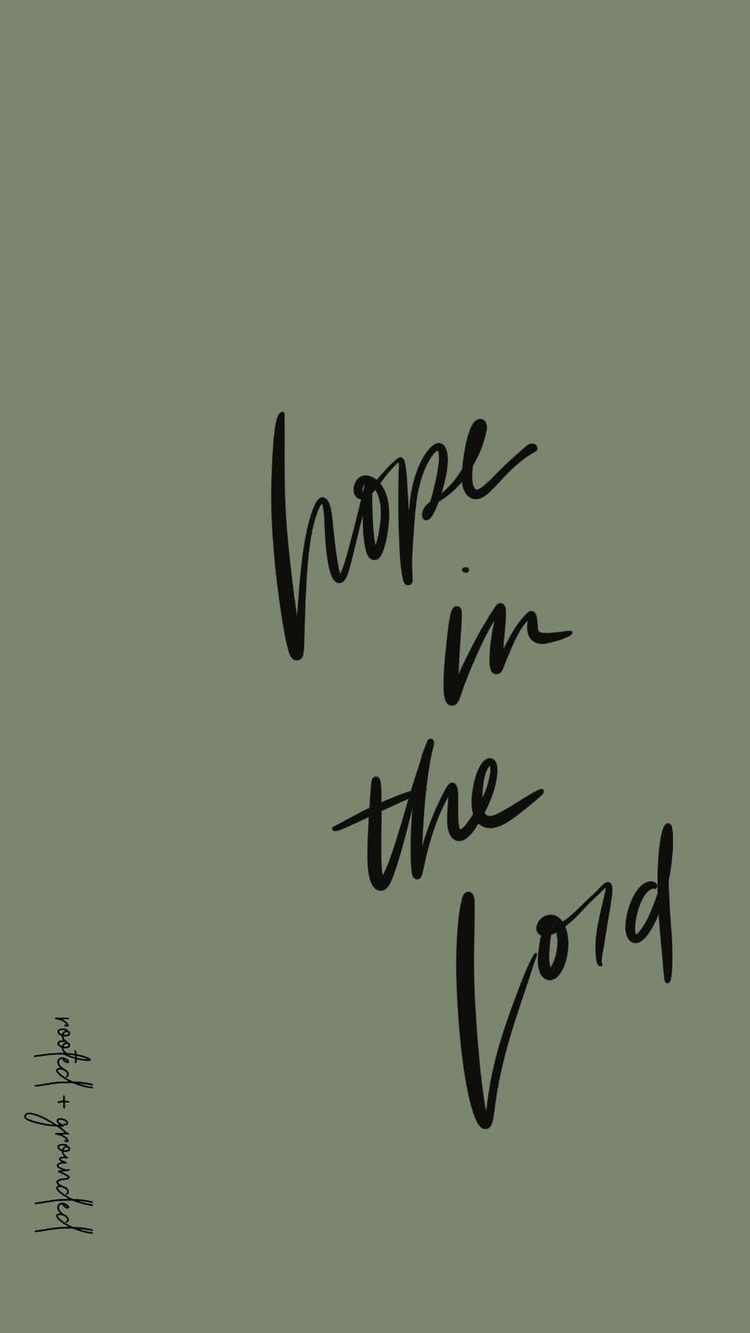 Cool Christian, minimalist, olive green, Full HD Phone Wallpaper