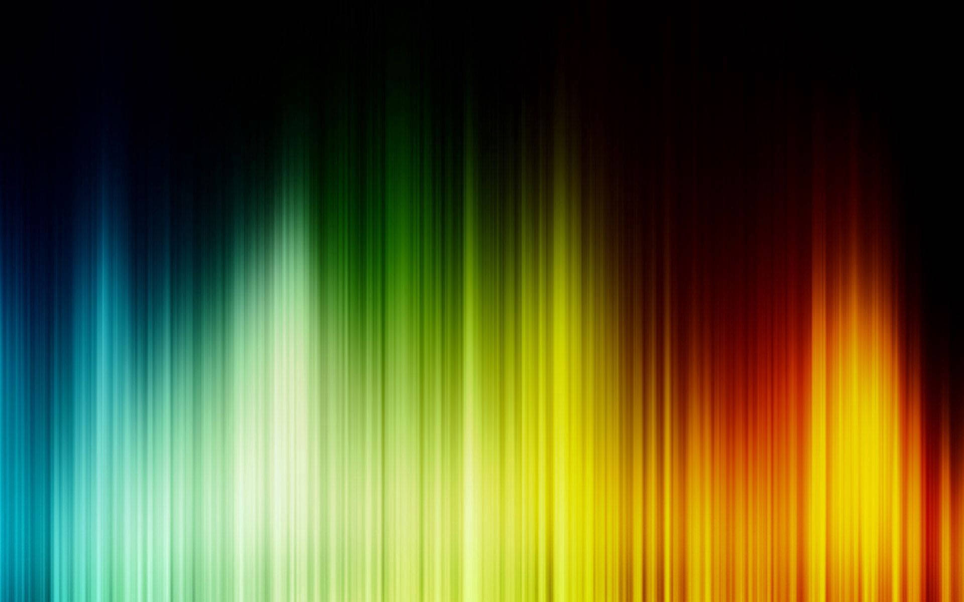 vertical rainbow sound waves, deep blue, fiery orange, Full HD Desktop Wallpaper