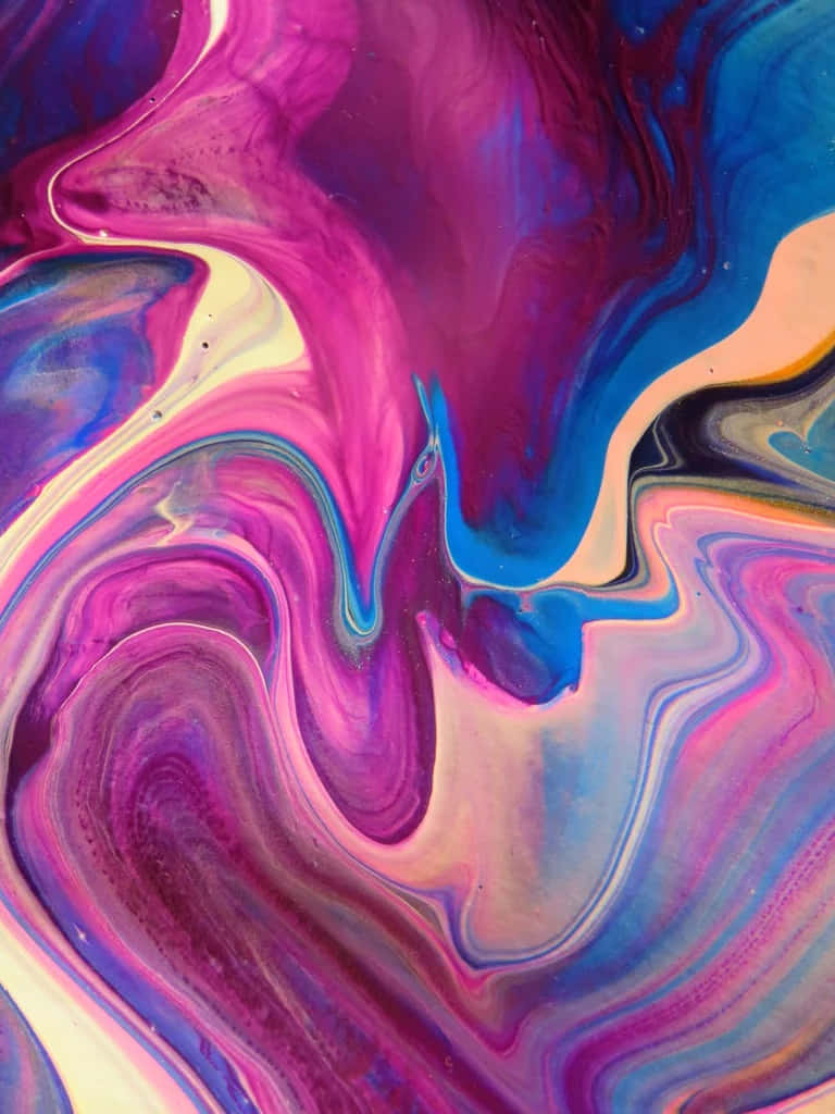 purple, blue, pink, SD Phone Wallpaper