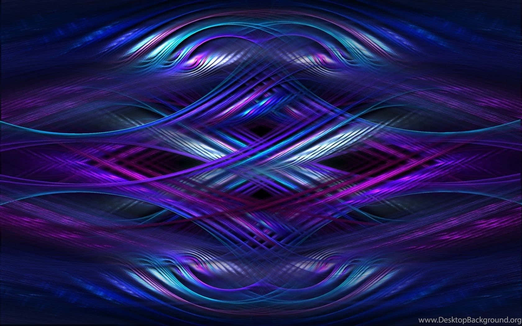 Cool Computers, electric blue, deep purple, HD Desktop Wallpaper