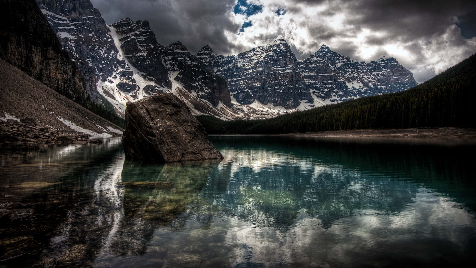 Cool Computer, 1920 x 1080, turquoise lake, Full HD Desktop Wallpaper