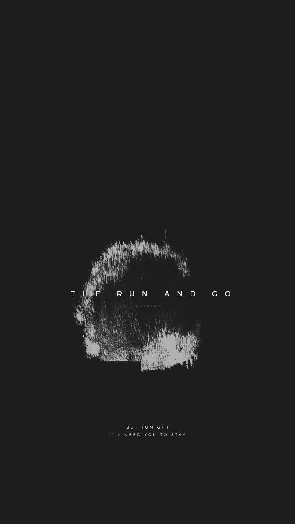 Edgy Black Aesthetics, minimalist black wallpaper, white text, HD Phone Wallpaper