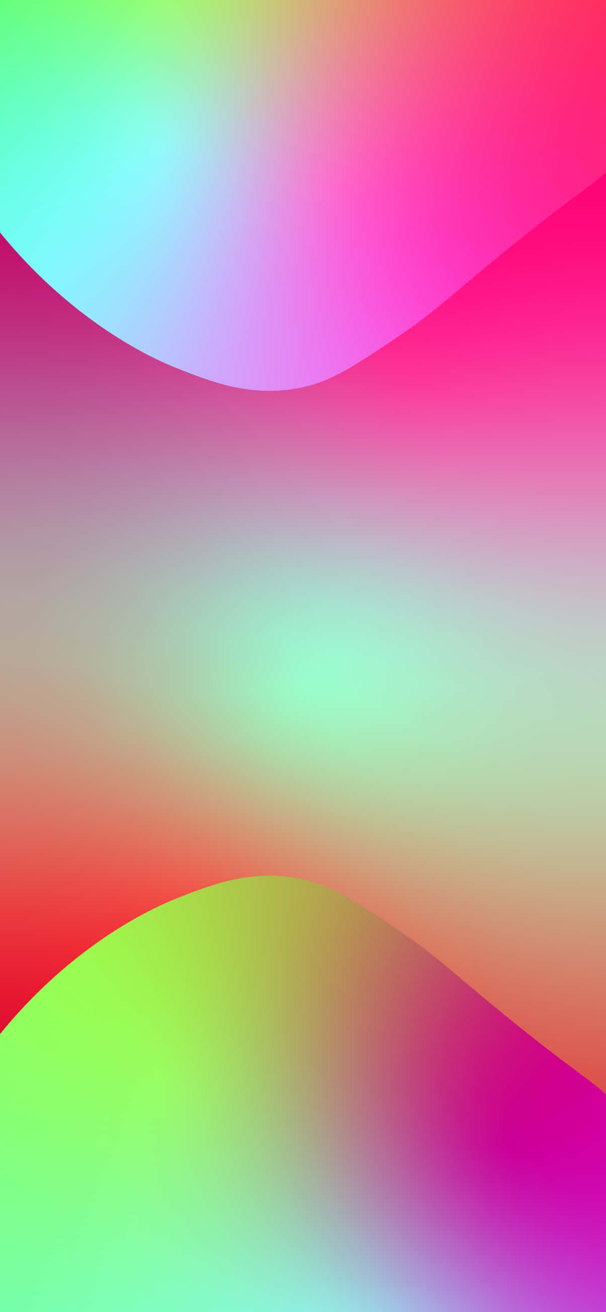 pink, green, cyan, 2K Phone Wallpaper