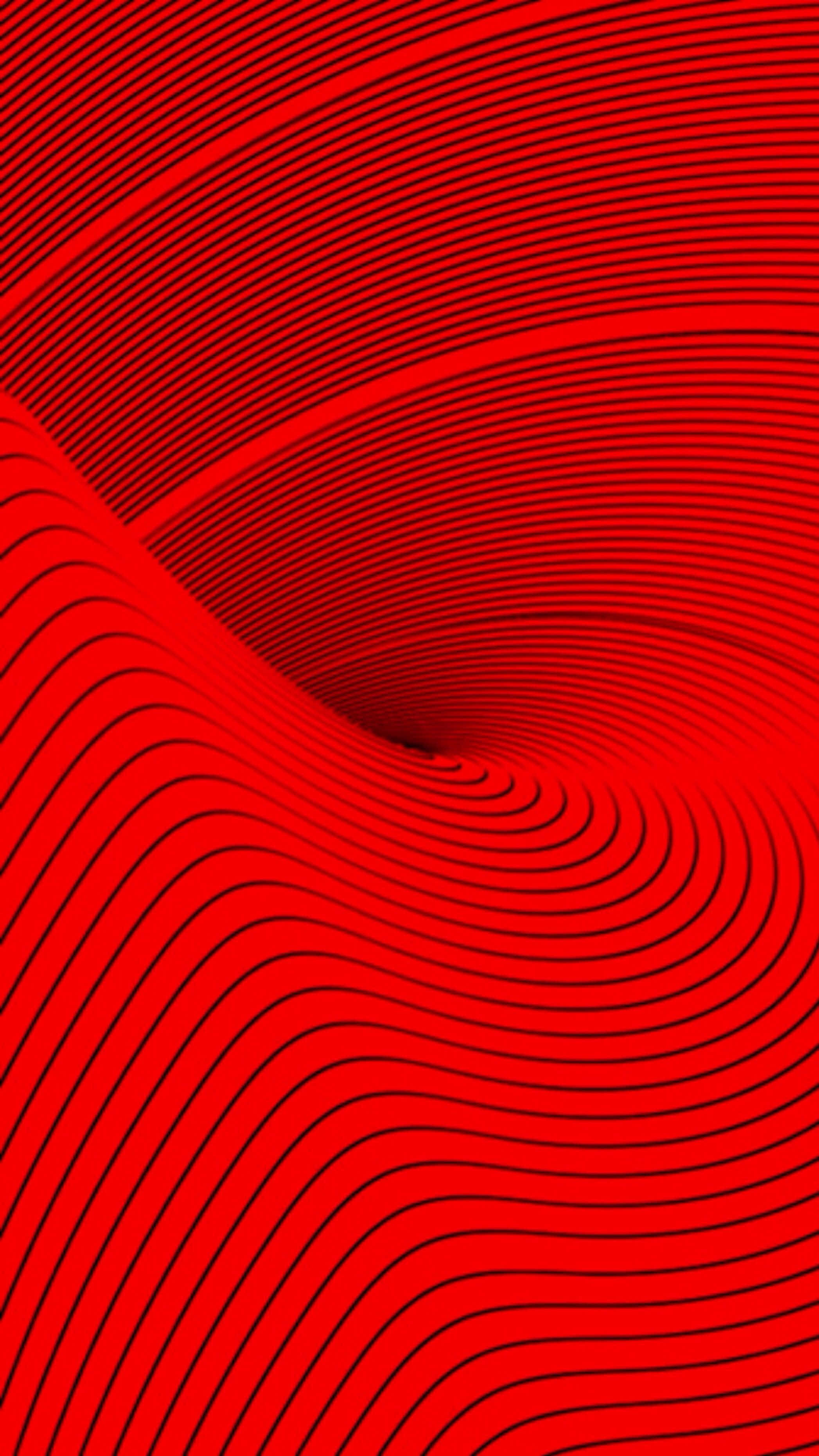 Red Cool Design iPhone, vibrant red, abstract background, 2K Phone Wallpaper