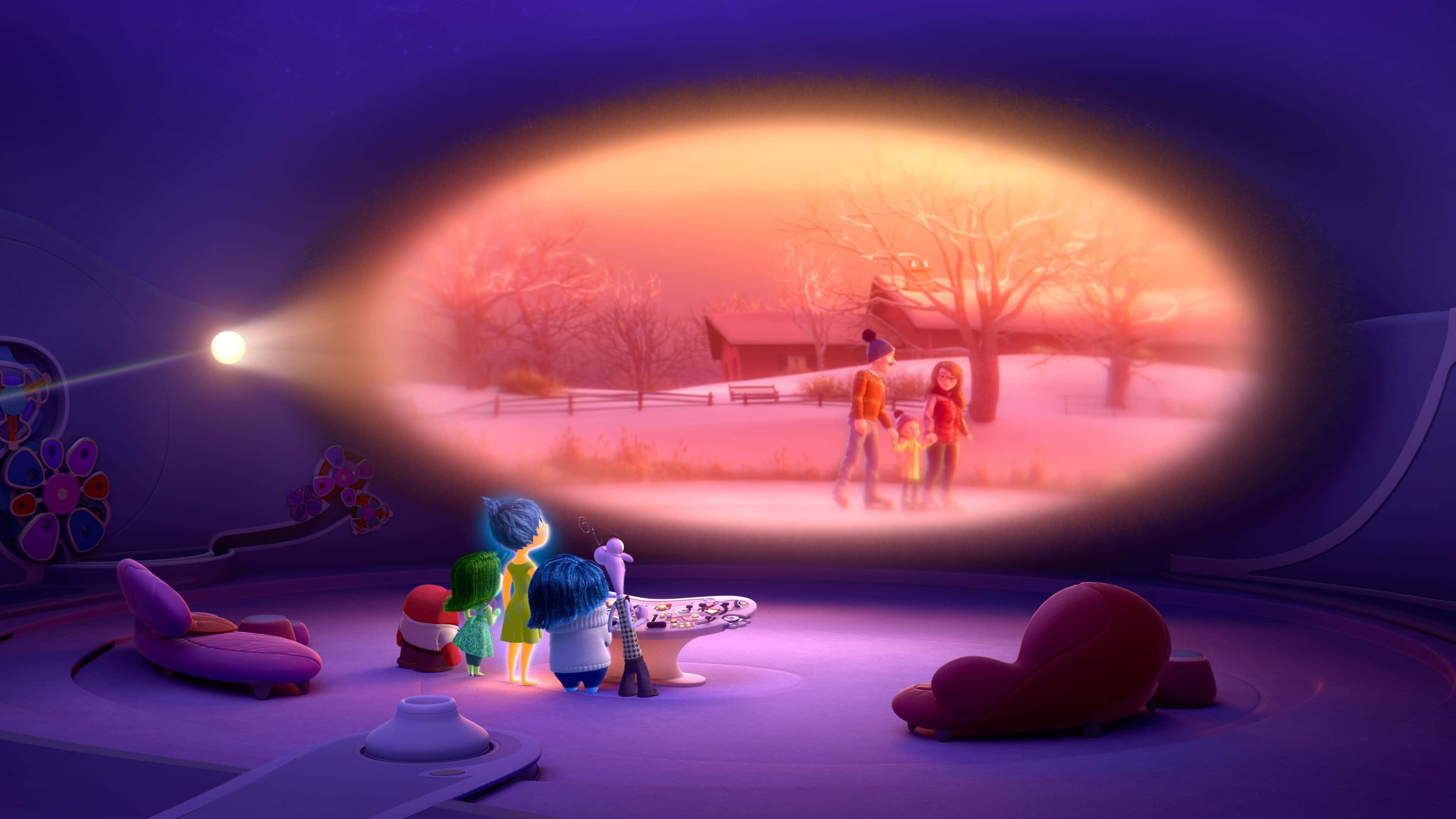 Disney, 4K, purple room, 4K Desktop Wallpaper
